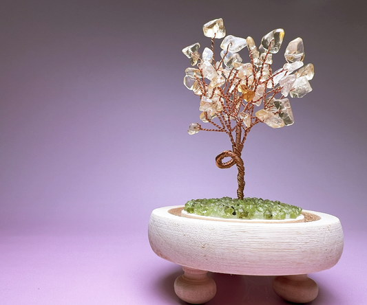 Gemstone Tree, Crystal Decoration